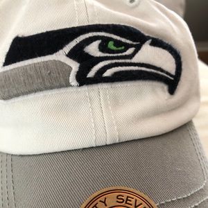 New Vintage Style Seattle Seahawks Fitted Hat